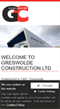 Mobile Screenshot of greswoldeconstruction.com