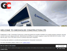 Tablet Screenshot of greswoldeconstruction.com